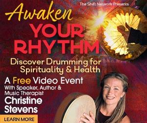 Shamanic Drumming Christine Stevens banner course