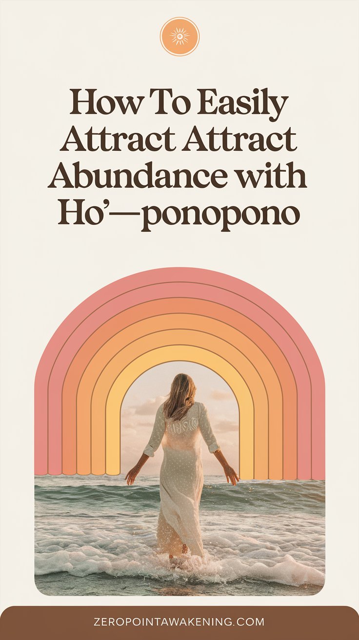 How to Easily Attract Abundance with Ho’oponopono