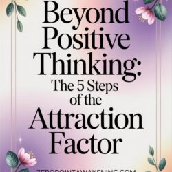 Beyond Positive Thinking: The 5 Steps of the Attraction Factor